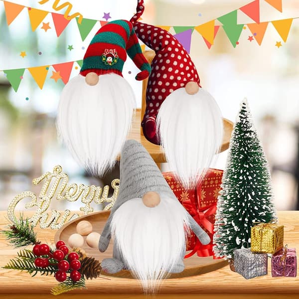 6st/ set Gnome Beads Fake Beards 1 1 1
