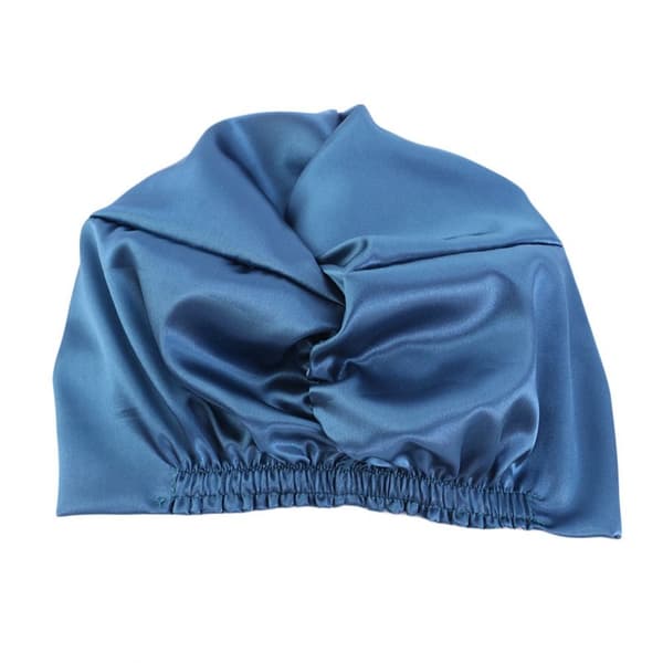 Langhårhatt Sovehette SAPPIRBLÅ sapphire blue