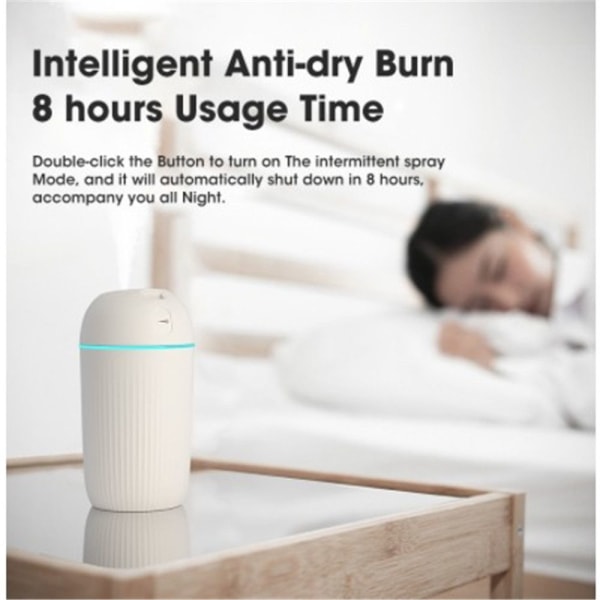 420ml Luftfuktare Aromaterapi Diffuser VIT white
