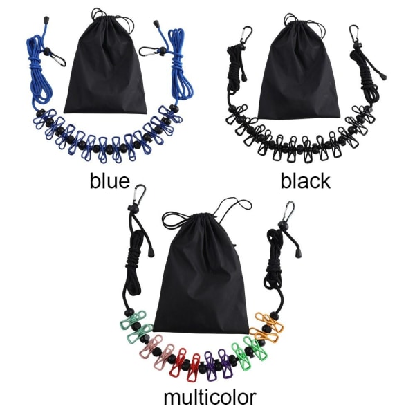 Vaatteiden kuivausteline Rope MULTICOLOR multicolor