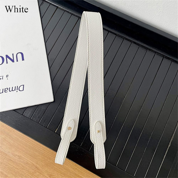 Väska Strap Axelväska Strap VIT white