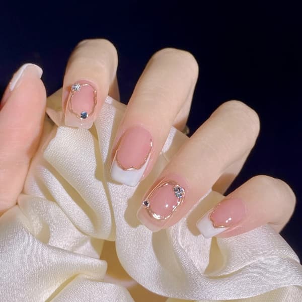 Franska Fake Nails False Nail BY32 BY32 BY32