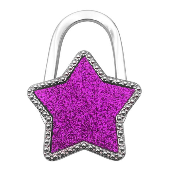 Käsilaukku koukku kukkaron ripustin PURPURIA Purple