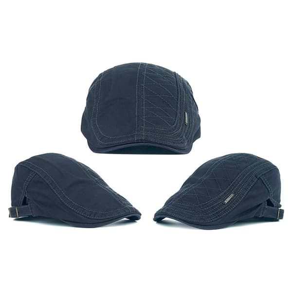 Flad Cap Baret NAVY navy