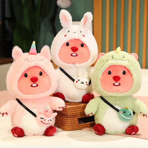 Little Beaver Doll Loopy Doll ROSA 40CM Pink 40CM