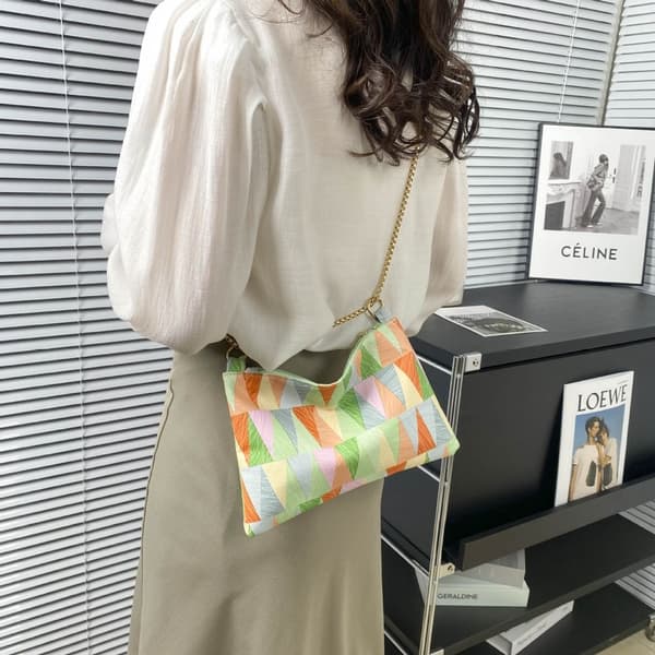 Crossbody Bag Skulderveske SØLV Silver