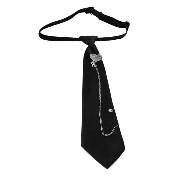 Svart slips smycken fluga 10 10 10