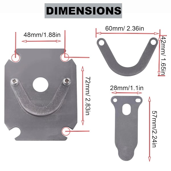 Luftkompressor ventilpladesæt 1 STK 1 STK 1PCS