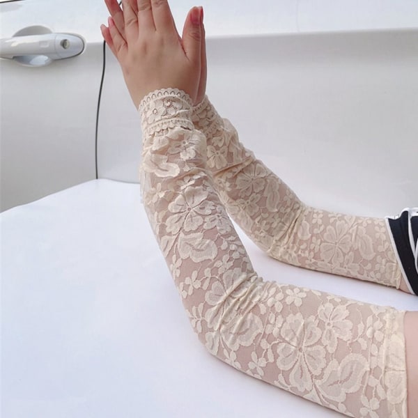 Ärmar långa handskar ROSA pink