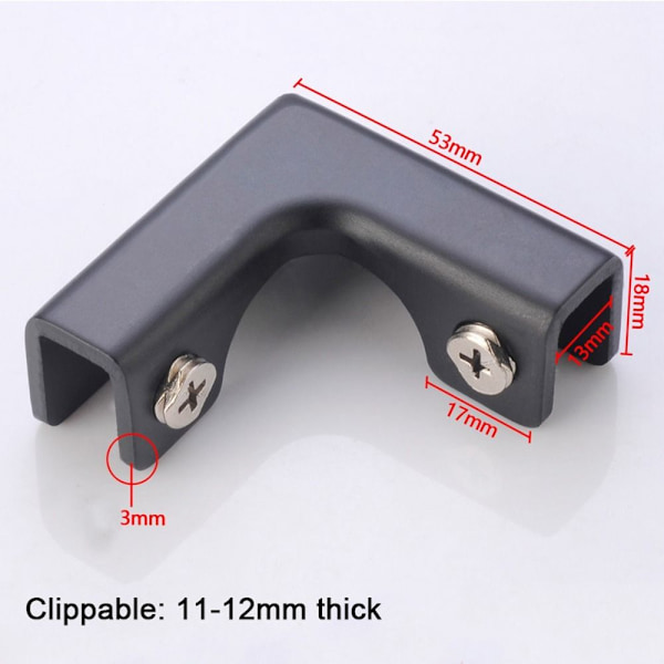 Vinkel Hjørne Kode Glas Clip STYLE 6 STYLE 6 Style 6