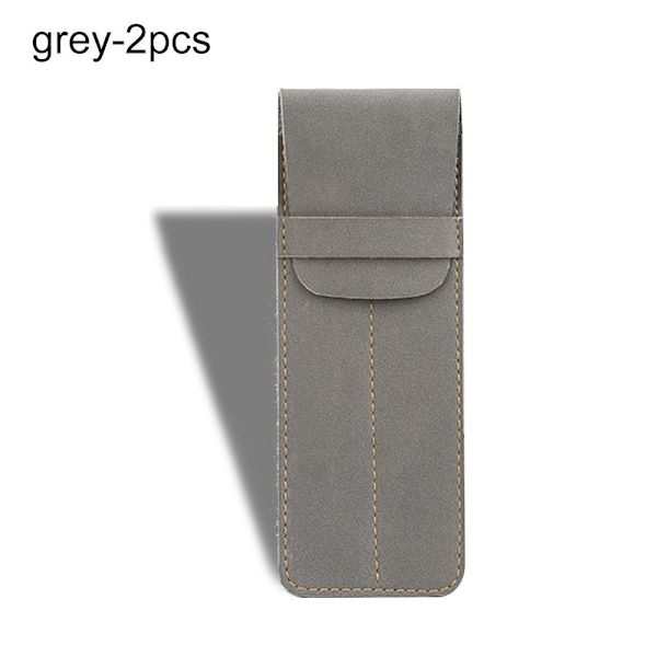 2st Blyertspåse Pappersväska GRÅ 2ST 2ST grey 2pcs-2pcs