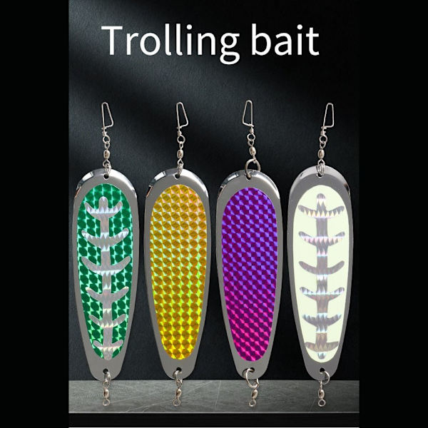Tlapia fiske Flasher trolling lokke Fishing Diving Board 04 04 04