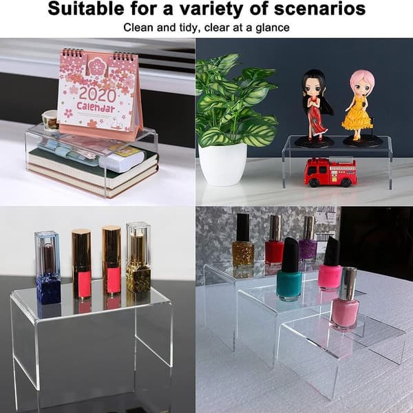 Display Hylla Display Risers Clear Riser