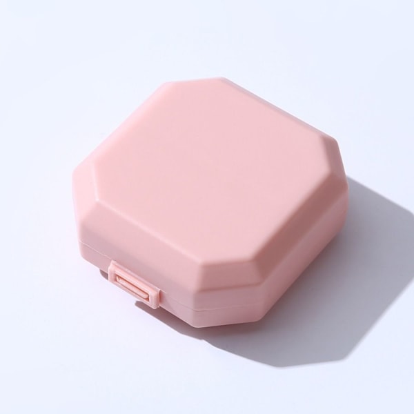 2st Pill Box Dispenser Medicinaskar ROSA Pink