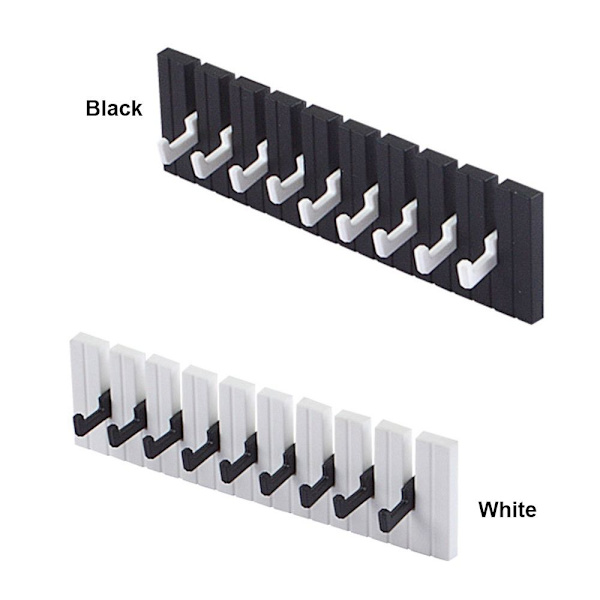 Dockhus Hopfällbar krok Miniatyr Piano Krokställ VIT white