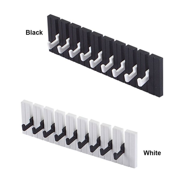 Dukkehus Sammenleggbar krok Miniatyrpianokrokstativ SVART black