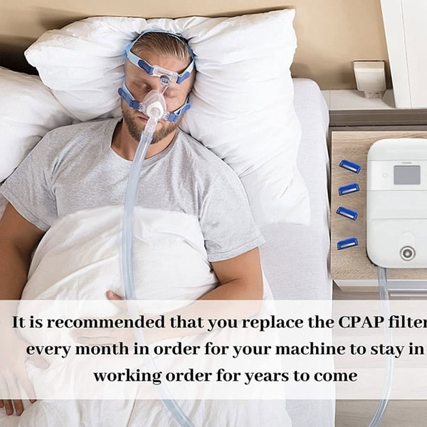 60 kpl CPAP-suodattimet CPAP-tarvikkeet 2kpl 2kpl 2pcs