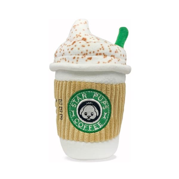 Hundelegetøj Chew Squeaky Coffee Cup Design