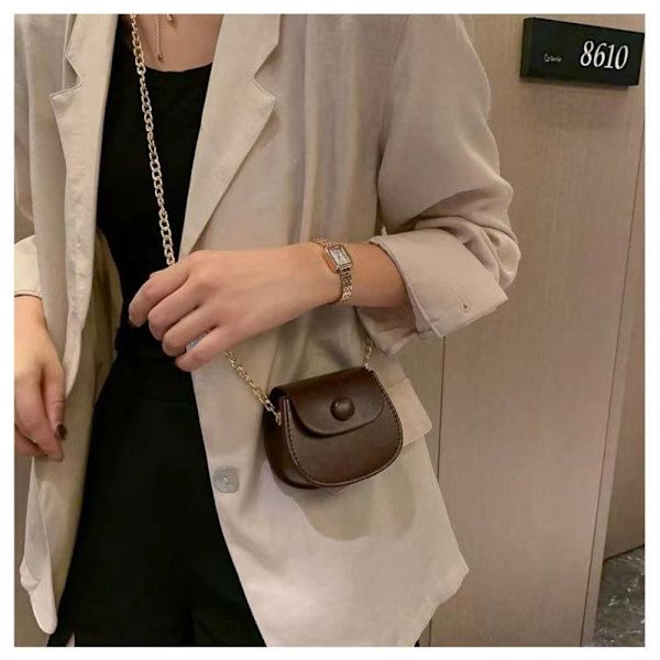 Child Girls Cross Body Bag SYVÄNRUSKEA Deep Brown