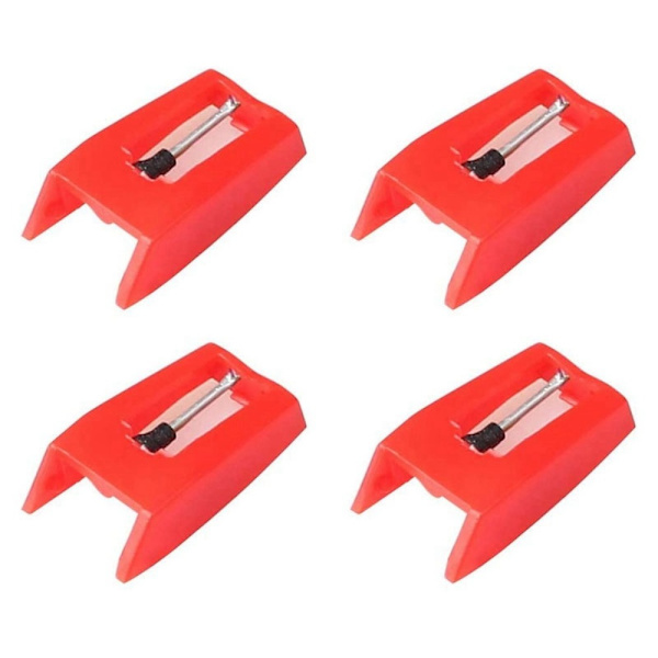 4 stk. Erstatningsstift for platespiller