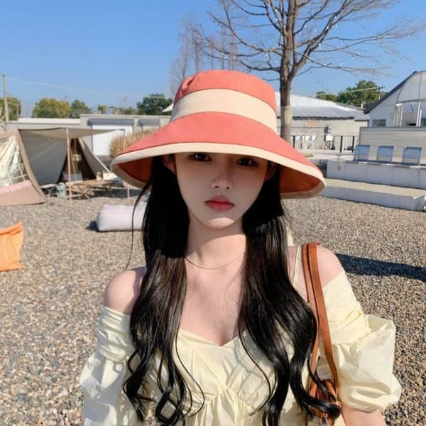 Bucket Hat Beach Cap KELTAINEN Yellow