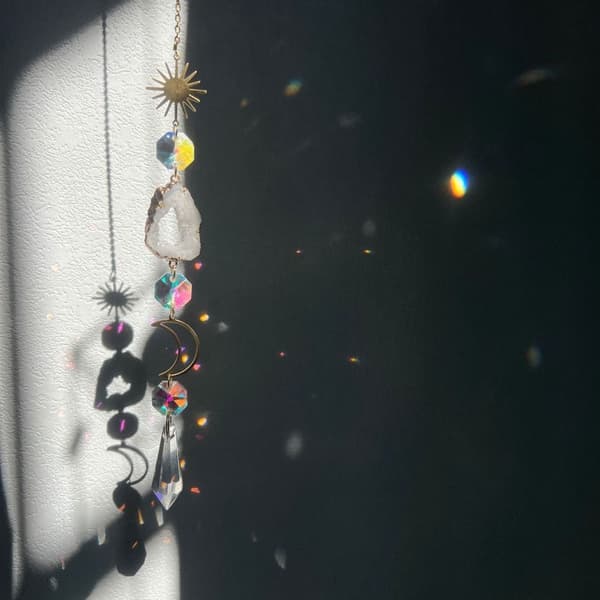 Sun Catcher Rainbow Prisms -riipus 2 2 2