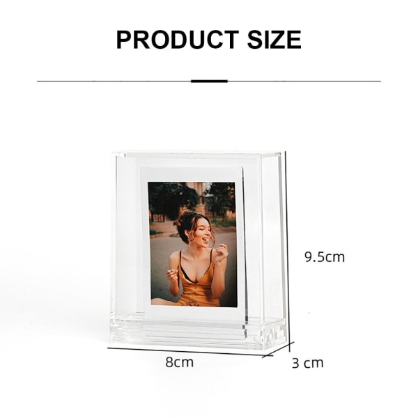 Instant Camera Photo Frame 3 tommers bildeholder fotobord