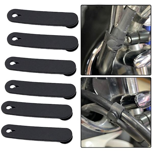 6/12 STK Motorsykkelkabel Sikringsbånd Festestrekkstropp 12PCS