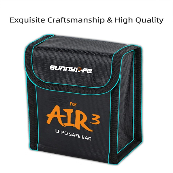 Batteriförvaringsväska Li-Po Safe Bag FÖR TVÅ BATTERIER FÖR TVÅ for two batteries