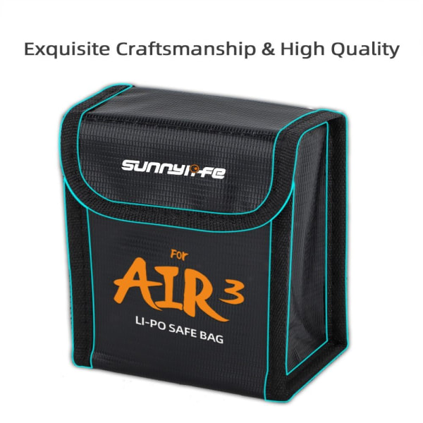 Batteriopbevaringspose Li-Po Safe Bag TIL TO BATTERIER TIL TO for two  batteries fbef | for two batteries | for two batteries | Fyndiq