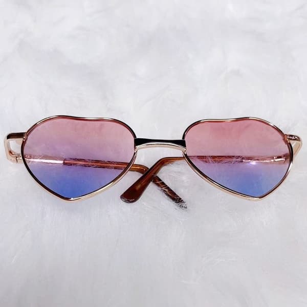 Cute Heart Frame Plush Doll Eyeglasses 6 6 6