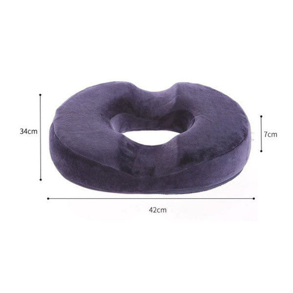 Memory Cotton Cushion Stolmatte GRÅ grey