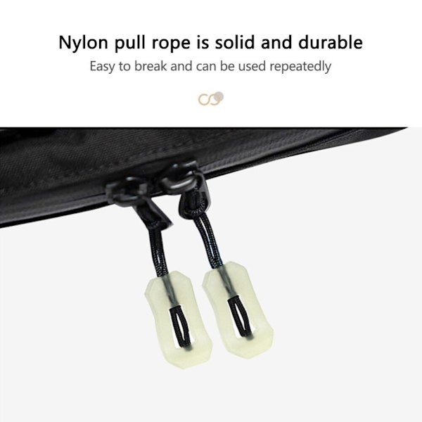 Luminous Pull Zippers Dark Zipper 10 ST 10 ST 10 Pcs