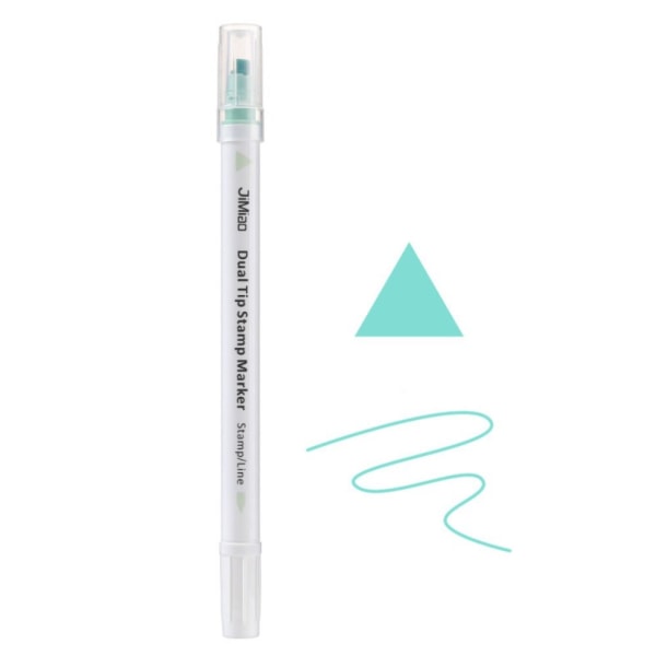 Painting Brush Highlighter GREEN-TRIANGLE GREEN-TRIANGLE Green-Triangle