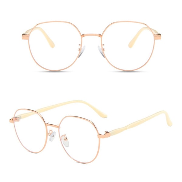 Anti Blue-ray Glasses Optiset lasit Frame PINK pink