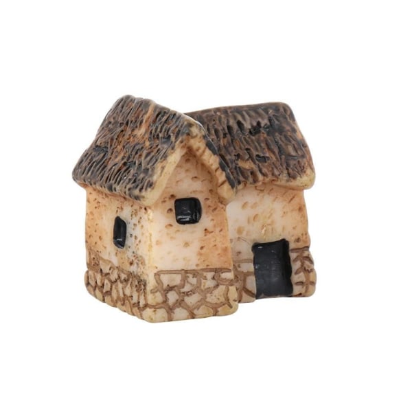 10 stk hus miniature figur harpiks dukkehuse 4 4 4