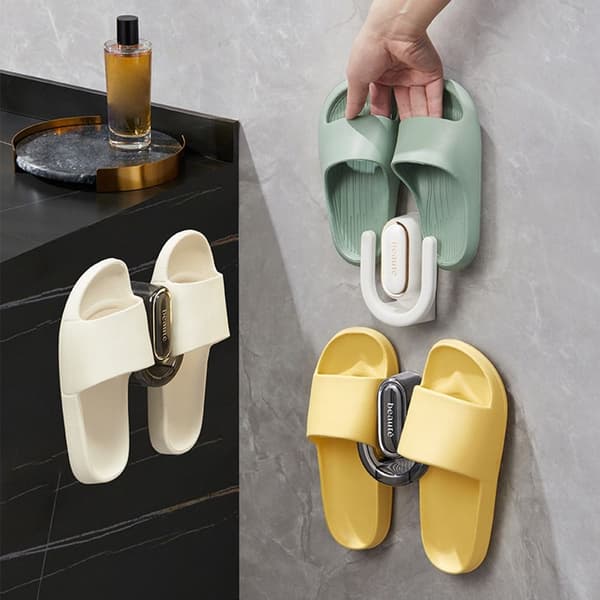 Tøffelholder Tøffel Organizer Stativ HVIT White