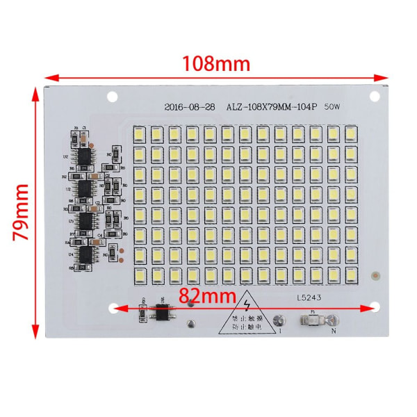 LED Chip Perler Smart IC HVID 20W 20W white 20W-20W