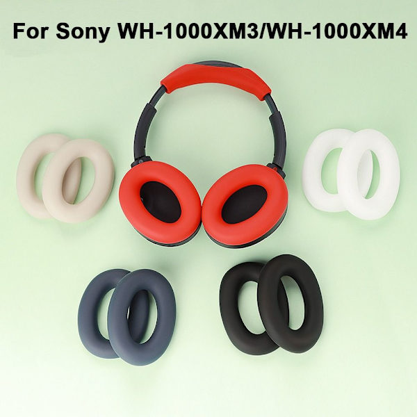 1 par Ørepuder Silikone SORT 1 PAR ØREPÅDER 1 PAR ØREPÅDER black 1Pair Earpads-1Pair Earpads