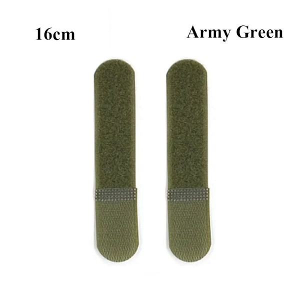 2st/pack Tactical Molle Ties Buntband ARMY GREEN 16CM Army Green 16cm