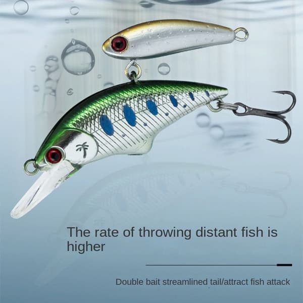 2st Vib Fishing Bait VIB sjunkande Lure E E E