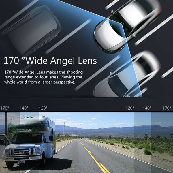 Dashcam Bilkamera Opptaker 1080P