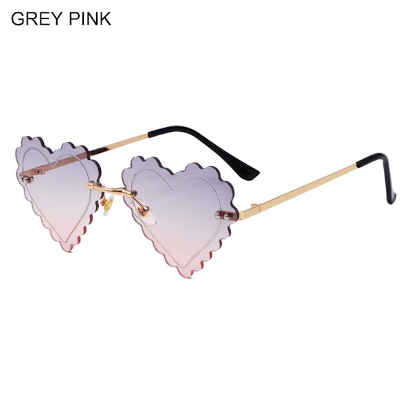 Naisten aurinkolasit Sydämen muotoiset GREY PINK GREY PINK Grey Pink