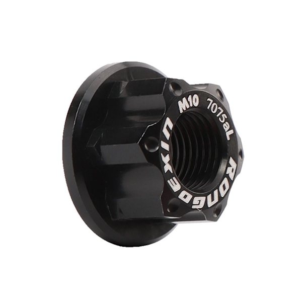 Kukkarumpumutteri M10 mutteri MUSTA 2 KPL 2 KPL Black 2Pcs-2Pcs
