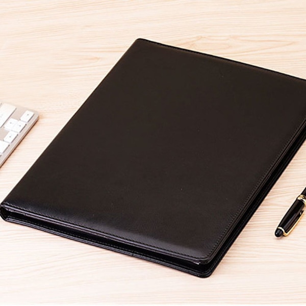 Manager Portfolio File Mapp Dokumenthållare BRUN 8 NUMBS brown 8 Numbs calculator