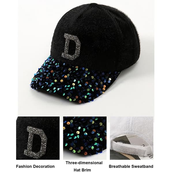 Kvinnor Baseball Hat Peaked Cap VIT White