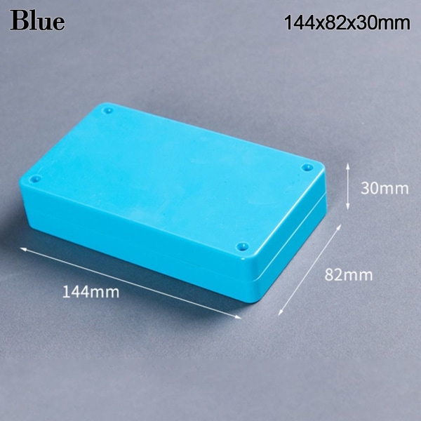 Elektroninen projektilaatikko vedenpitävä cover Project BLUE 144X82X30MM Blue 144x82x30mm
