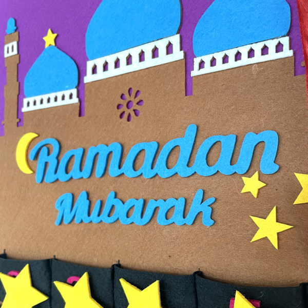 Ramadan Mubarak nedräkningskalender för adventskalender STIL1