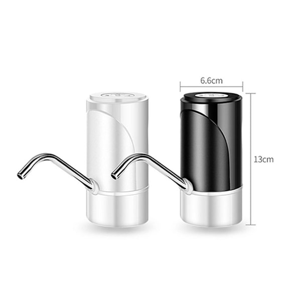 Vanndispenserpumpe Automatisk vannflaskepumpe Flaskevann Black