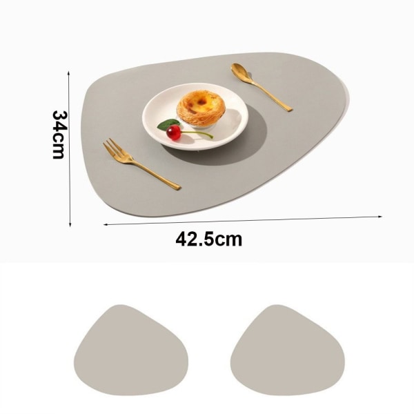 Dækkeserviet Dækkepude APRIKOSFARVE Apricot Color
